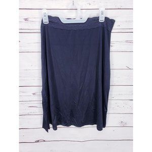Vassarette Black‎ Lace Trim Size Extra Large Half Slip